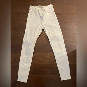 Topshop White Jamie Jeans size 26